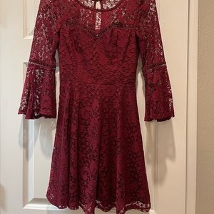 Maroon Homecoming Dress (lightly used)
